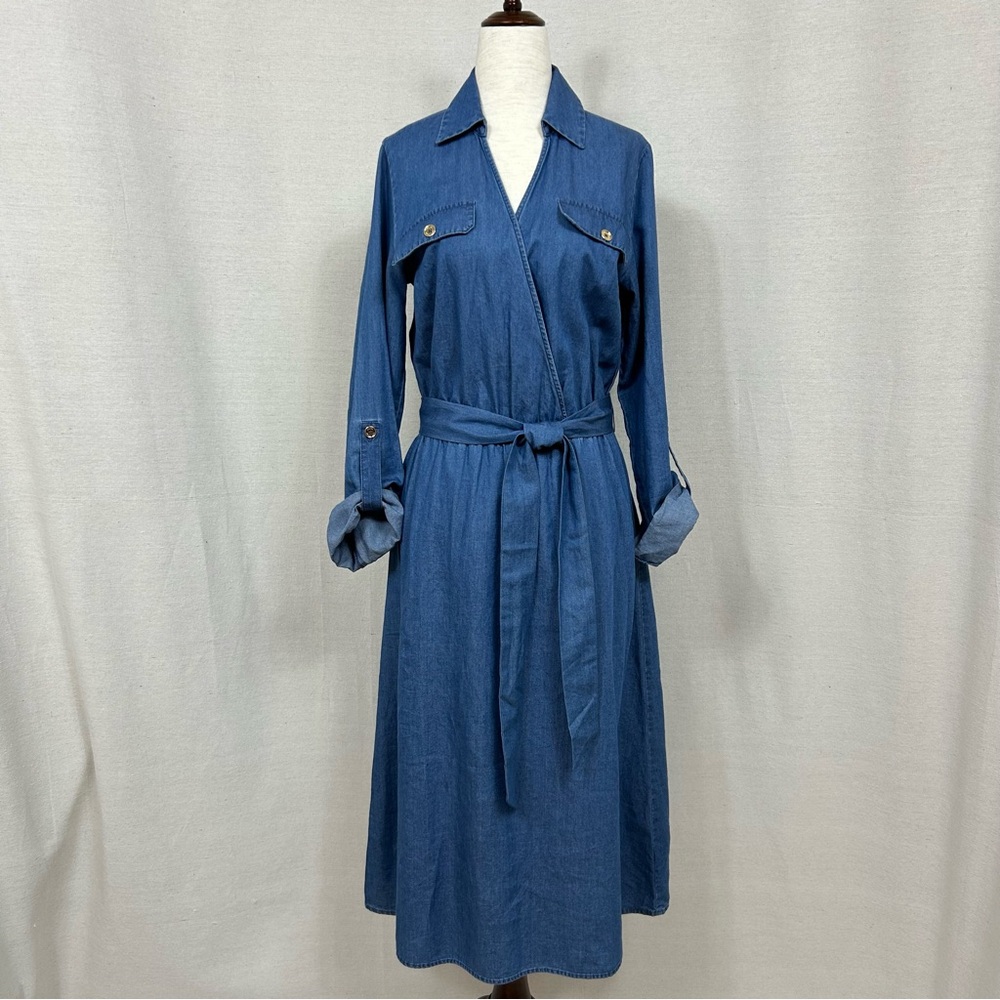 Michael Kors Denim Blue Dress